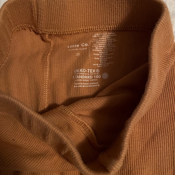 Brown Ribbed Two-Piece Set - Picture 3 of 3